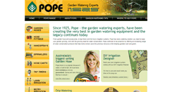 Desktop Screenshot of popewatering.co.nz